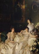 John Singer Sargent The Wyndham Sisters Lady Elcho,Mrs.Adeane,and Mrs.Tennanet (mk18) oil painting picture wholesale